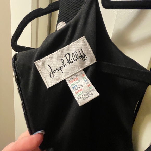 Spring wedding season is coming Never worn JosephRibkoff short black dress - Picture 3 of 9